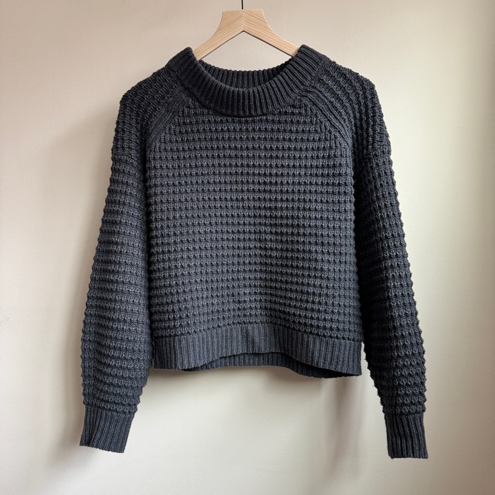 Charcoal Knit Sweater